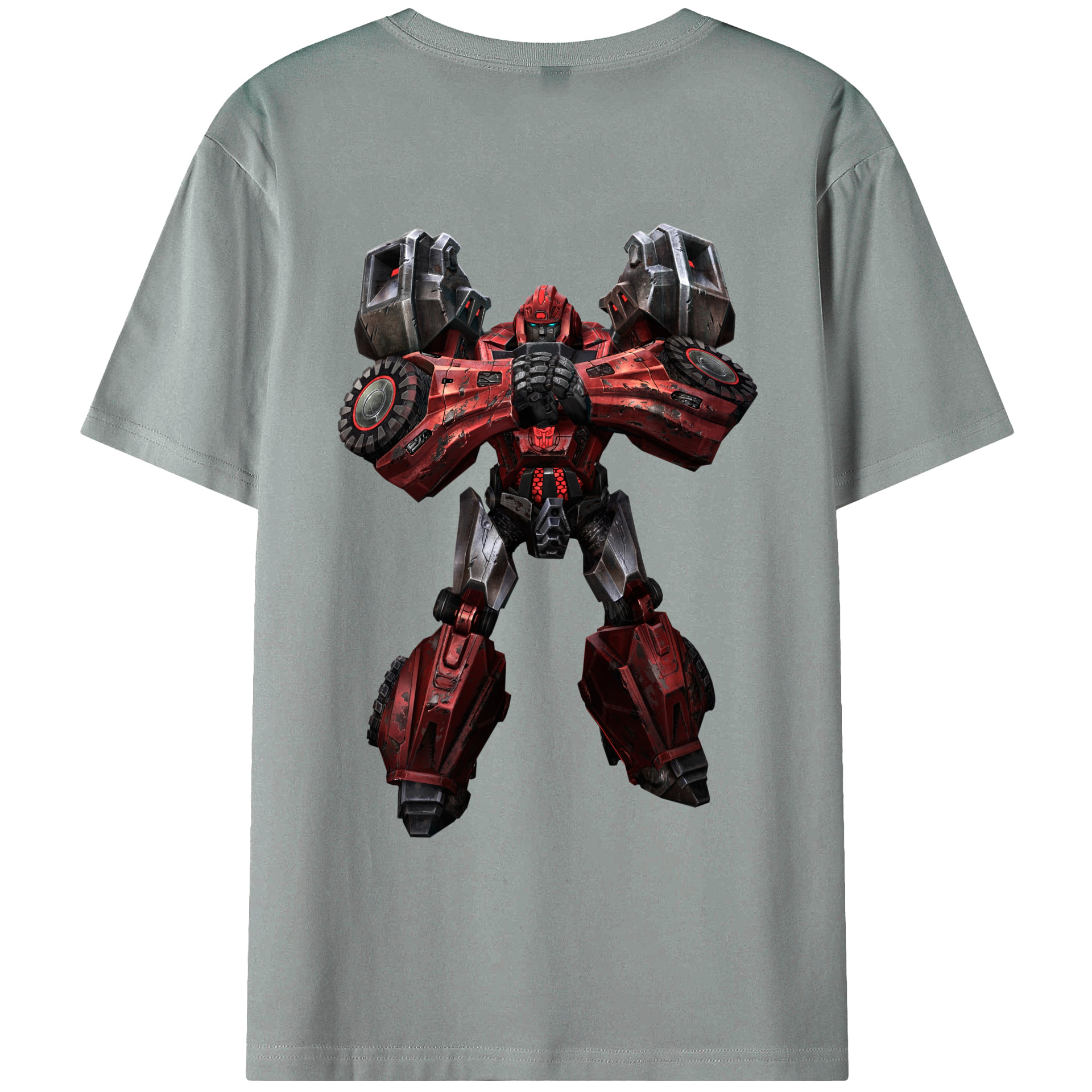 （画像用）  綿100％ メンズ半袖Tシャツ（バックプリント） 通気性